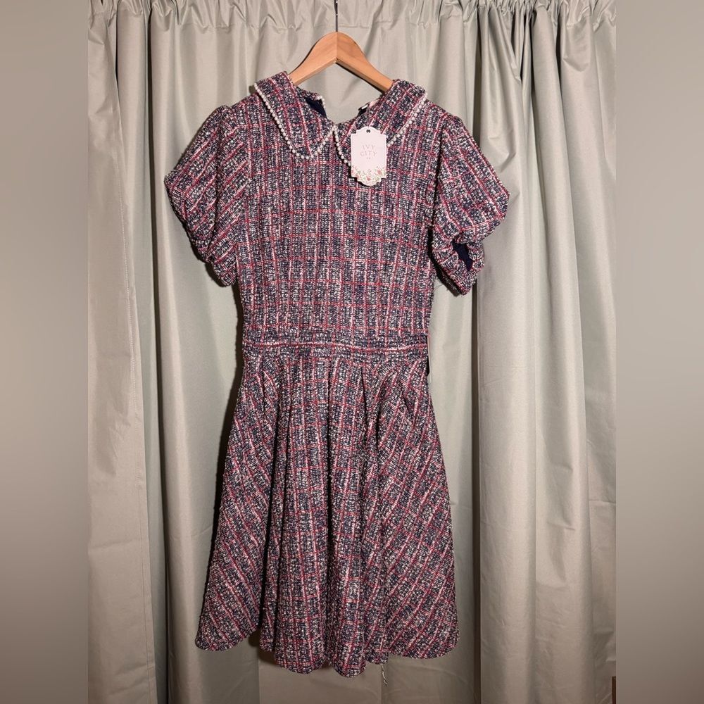 NWT Ivy City Co Tweed Dress